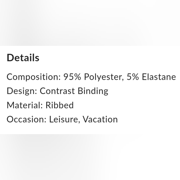 NWT Black and White Bikini Top - Picture 7 of 7